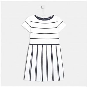 Jacadi Kid's pleated shirt dress Navy Size 6